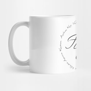 Itziar Roles Black Lettering Concept Mug